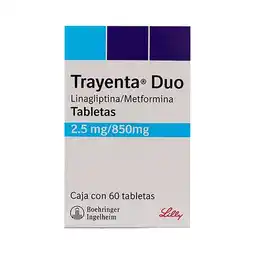 Farmacias Benavides 2.5 mg Linagliptina/850 mg Metformina oferta
