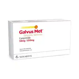 Farmacias Benavides 50 mg Vildagliptina/850 mg Metformina oferta
