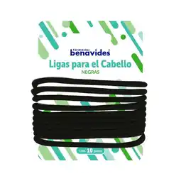 Farmacias Benavides Ligas para el cabello Negras oferta
