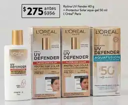 Walmart Express L'oréal rutina uv fender oferta