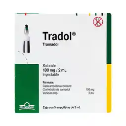 Farmacias Benavides 100 mg / 5 ml Tramadol oferta