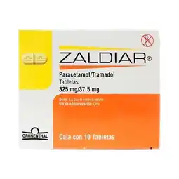 Farmacias Benavides 37.5 mg / 325 mg Paracetamol + Tramadol oferta