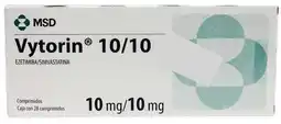 Farmacias Benavides 10 mg Ezetimiba/10 mg Simvastatina oferta