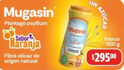 Farmacias Guadalajara Mugasin plantago psyllium naranja oferta