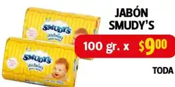 Farmacias Guadalajara Smudy's jabón oferta