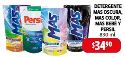 Farmacias Guadalajara Detergente mas oscura, mas color, mas bebé y persil oferta