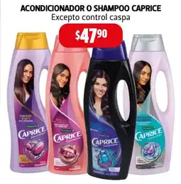 Farmacias Guadalajara Caprice shampoo o acondicionador oferta