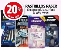 Farmacias Guadalajara Raser rastrillo oferta