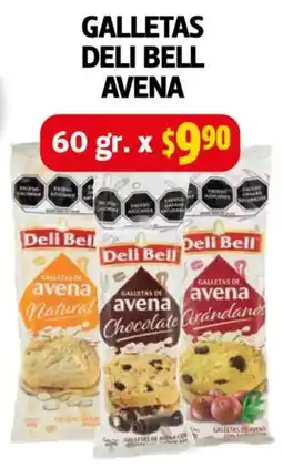 Farmacias Guadalajara Deli Bell avena galletas oferta