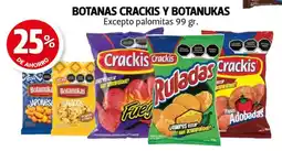Farmacias Guadalajara Botanas crackis y botanukas oferta