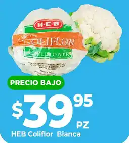 HEB HEB Coliflor Blanca oferta