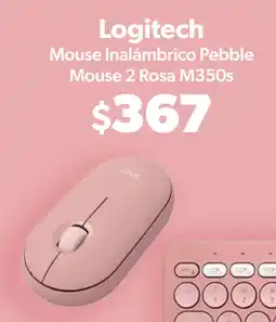 Sam's Club Logitech mouse inalámbrico pebble mouse 2 rosa m350s oferta