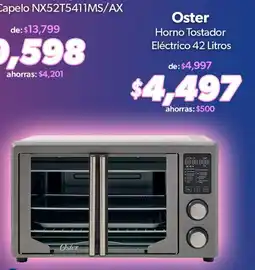 Sam's Club Oster horno tostador eléctrico 42 litros oferta