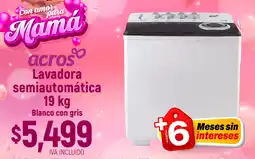 Boxito Acros lavadora semiautomática 19 kg oferta