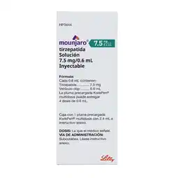Farmacias YZA Mounjaro Teriparatida 7.5 Mg/0.6 Ml Sol oferta
