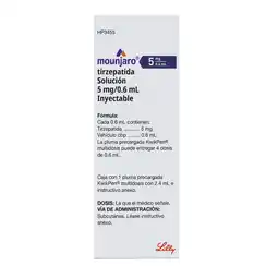 Farmacias YZA Mounjaro Teriparatida 5 Mg/0.6 Ml Sol oferta