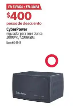 Costco Cyber power regulador para línea blanca oferta