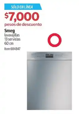 Costco Smeg lavavajillas oferta
