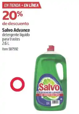 Costco Salvo advance detergente líquido para trastes oferta
