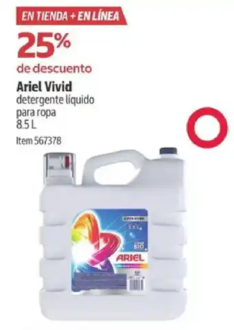 Costco Ariel vivid detergente líquido para ropa oferta