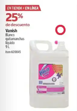 Costco Vanish blanco quitamanchas líquido oferta