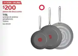 Costco T-fal sartenes de cerámica antiadherente oferta