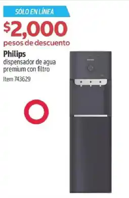 Costco Philips dispensador de agua premium con filtro oferta