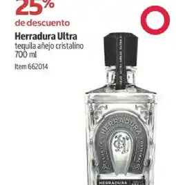 Costco Herradura ultra tequila añejo cristalino oferta