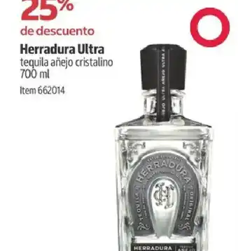 Herradura ultra tequila añejo cristalino