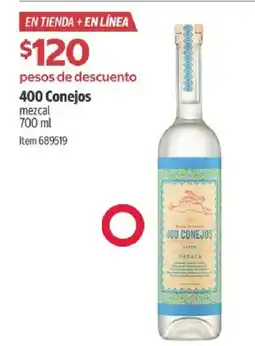 Costco 400 conejos mezcal oferta