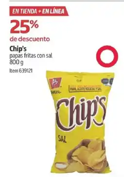 Costco Chip's papas fritas con sal oferta