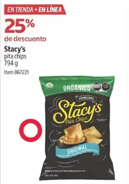 Costco Stacy's pita chips oferta
