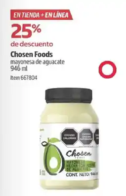 Costco Chosen foods mayonesa de aguacate oferta