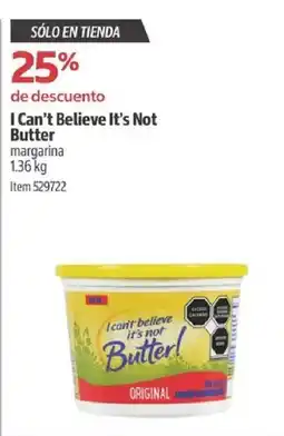 Costco I can't believe it's not butter margarina oferta