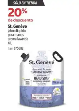 Costco St. genève jabón líquido para manos aroma lavanda oferta