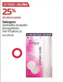 Costco Swisspers almohadillas de algodón desmaquillantes oferta