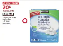 Costco Kirkland toallitas húmedas desechables en el inodoro oferta