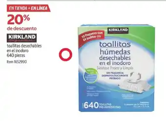 Costco Kirkland toallitas húmedas desechables en el inodoro oferta