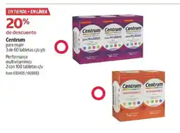 Costco Centrum para mujer oferta