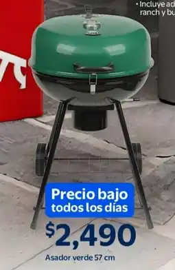 Walmart Asador verde oferta