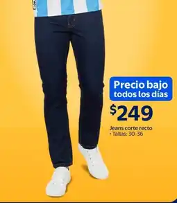 Walmart Jeans corte recto oferta