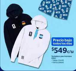 Walmart Fifa sudadera para hombre oferta