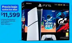 Walmart Sony playstation consola 5 slim digital oferta