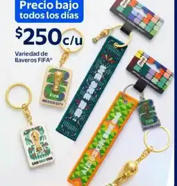 Walmart Variedad de llaveros fifa oferta