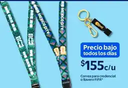 Walmart Correa para credencial o llavero fifa oferta