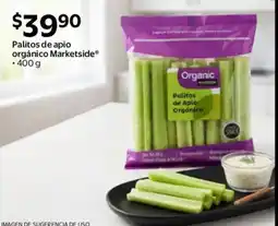 Walmart Express Palitos de apio orgánico Marketside oferta