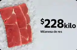 Walmart Express Milanesa de res oferta