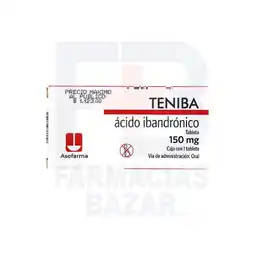 Farmacias Bazar TENIBA 150MG 1 TABLETAS oferta