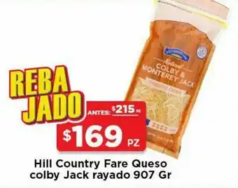 HEB Hcf queso colby jack rayado 32 oz 907 gr oferta