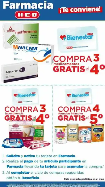 HEB Farmacia heb oferta